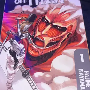 Used Attack on Titan 1 Manga Comic Book - Hajime Isayama, Regular Edition, Good Like New English Paperback, No