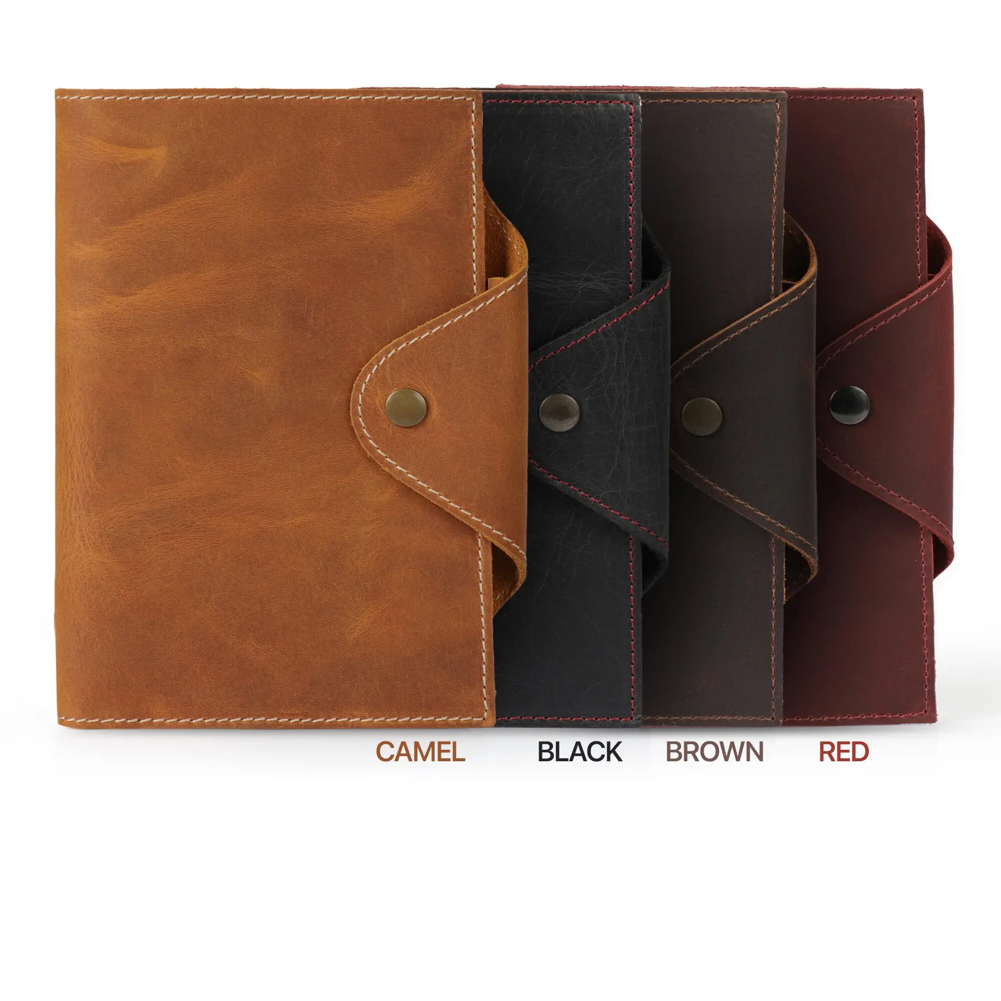 (Custom in Description) Personalized Portfolio with Notepad, Custom Cowhide Leather Journal and Organizer, The Office Gifts, Handcrafted Portfolio Notepad