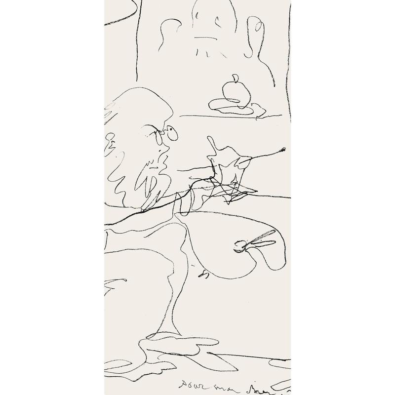 Pablo Picasso, Le Peintre et son Modèle (Mourlot 355; Bloch 1036), Regards sur Paris, Limited Edition Lithograph