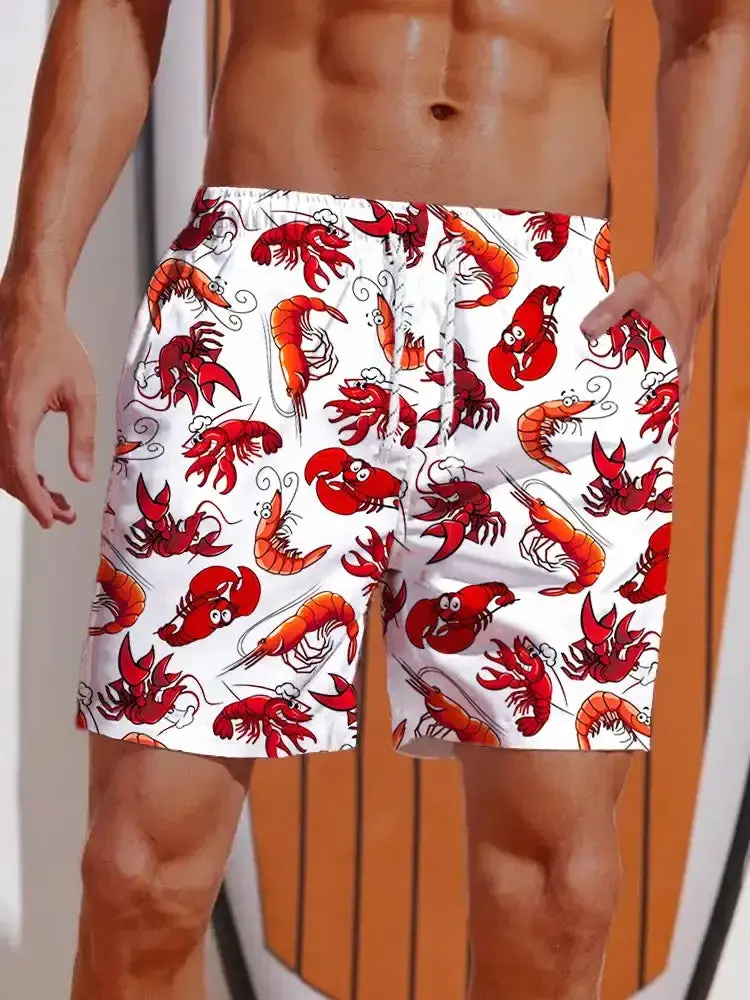 Summer Lobster Splash shorts