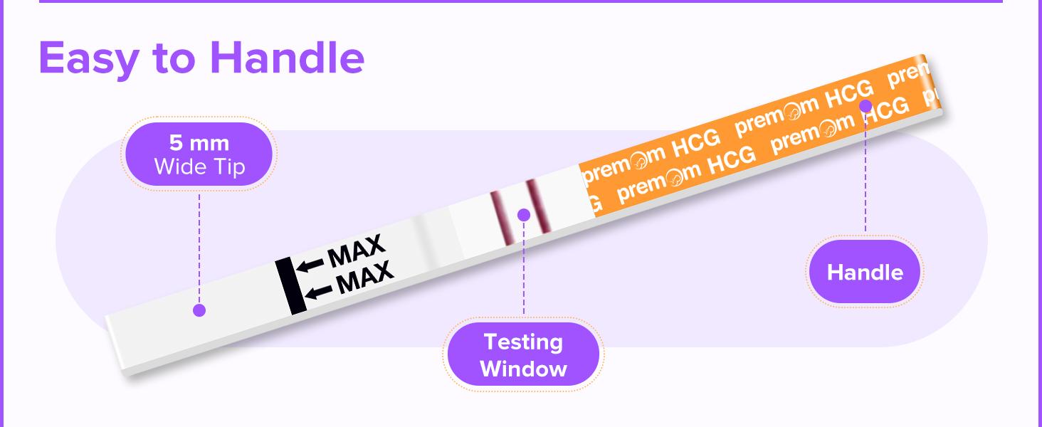 Premom Pregnancy Test Strips- 30/50 Pack Early Detection Pregnancy Test Kit Powered by Premom Ovulation APP for TTC Women