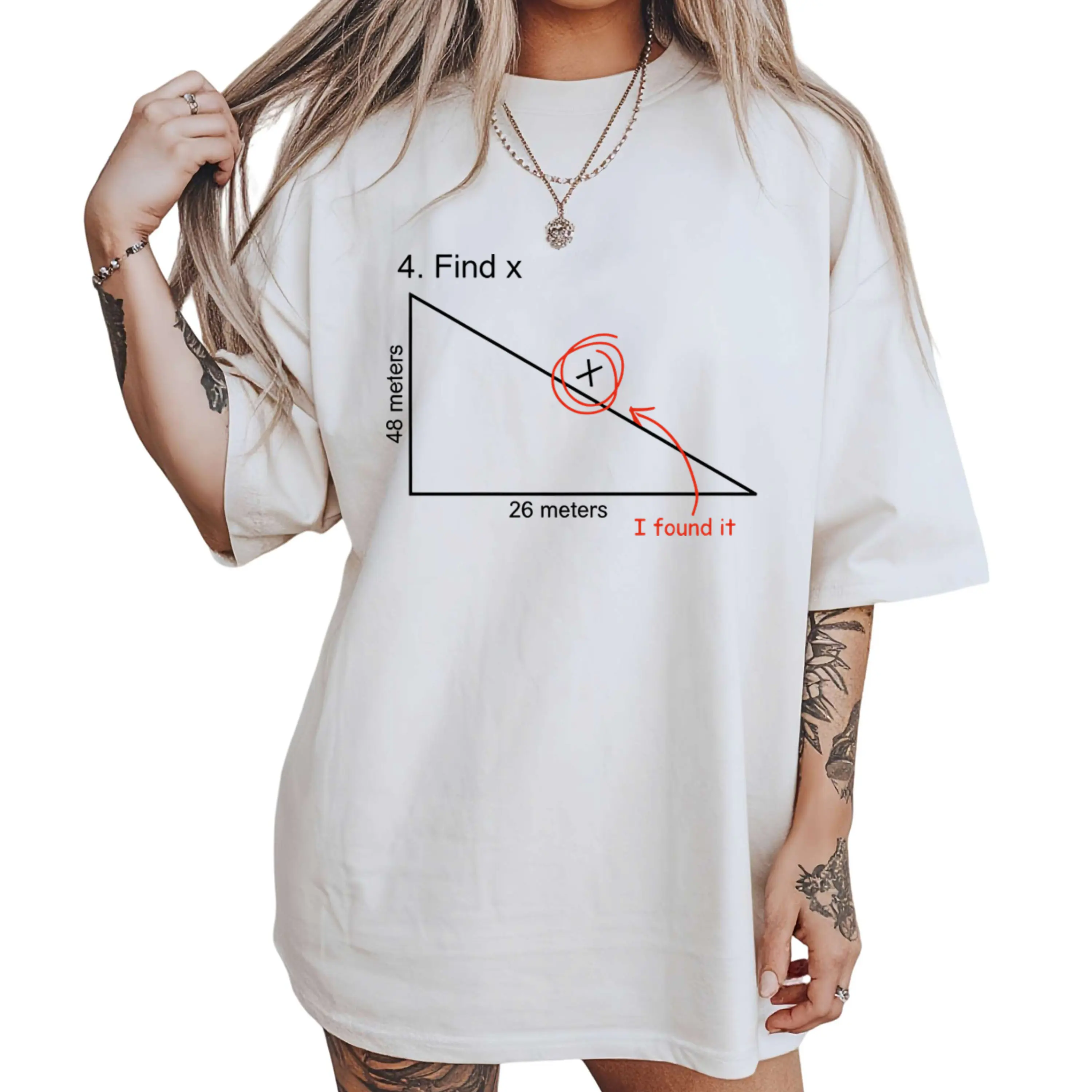 Find X T Shirt Funny Saying Math Teacher Graphic Sarcastic Gift Novelty Dad Joke Graphic Tees Apparel Athletic