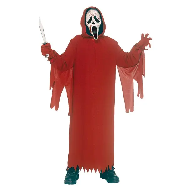 Kid's Deluxe Crimson Ghost Face Costume