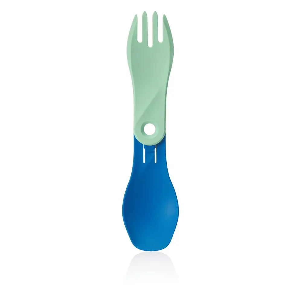 Humangear 700181 Gobites Bio Spin Cutlery Utensil - Blue & Mint Green Tableware Fork