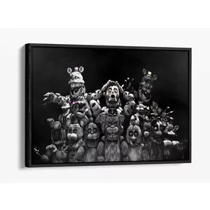 FIVE NIGHTS AT FREDDY'S FNAF POSTER PRINT
