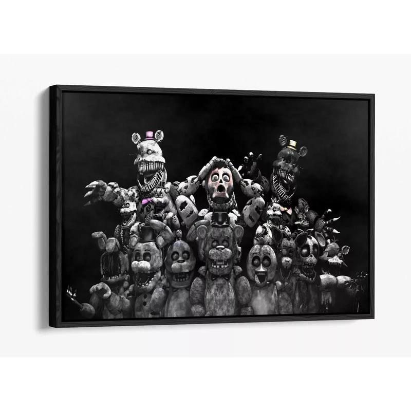 FIVE NIGHTS AT FREDDY'S FNAF POSTER PRINT