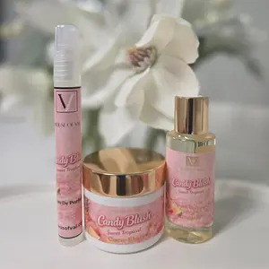 Travel Layering BODY BUTTER Trio -  2 Oz Body Butter • 2 Oz Body Oil • 12ml Perfume