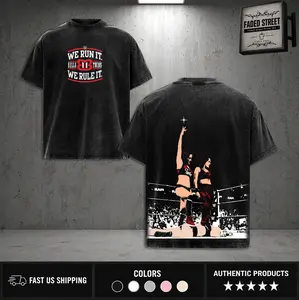 THE BELLA TWINS WASHED TEE, Wrestling Graphic Tee, Wrestler Shirt, Sports Shirt, Vintage Wresting Shirt, Wrestling Gift tshirts Menswear Top