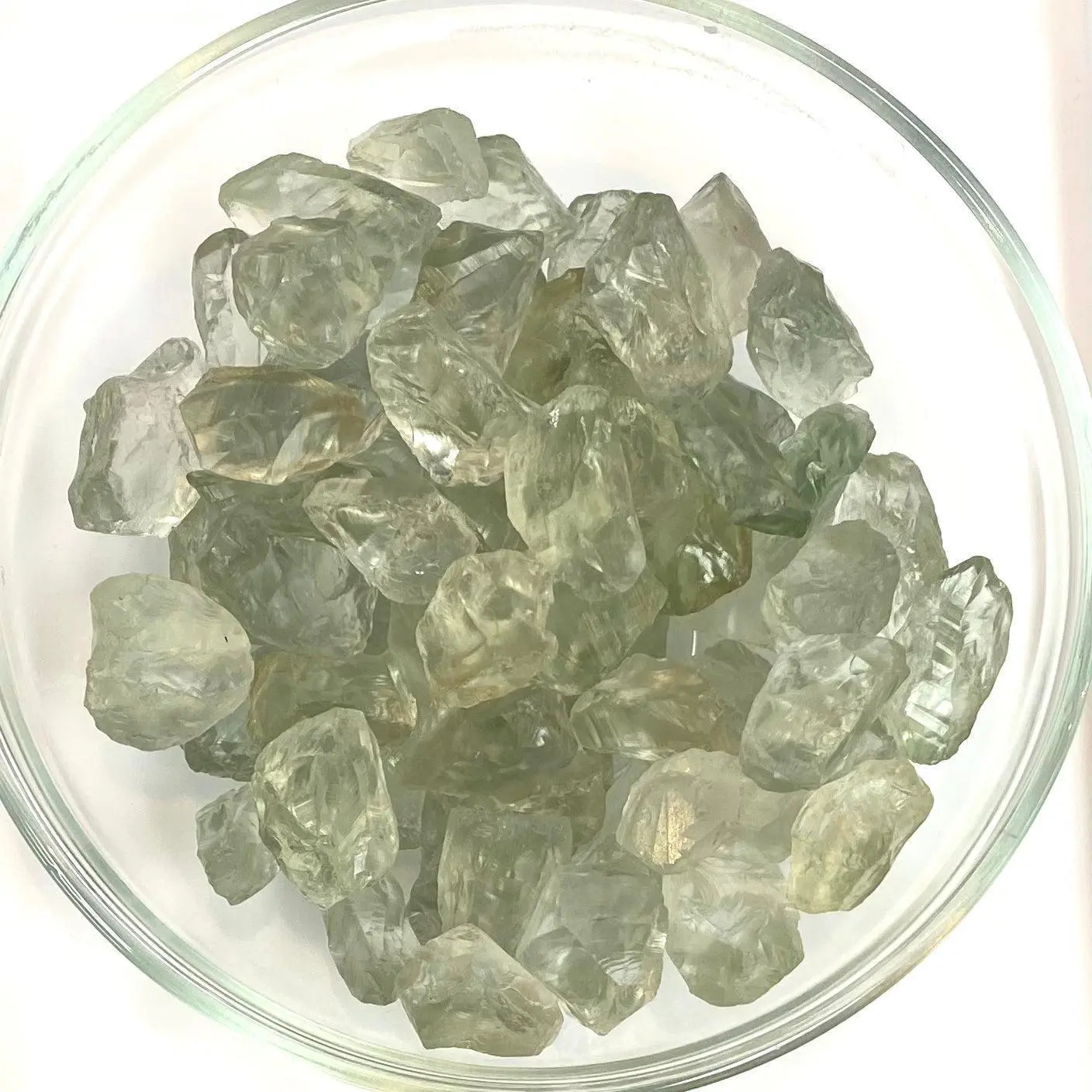 Prasiolite Green Amethyst Rough Specimen