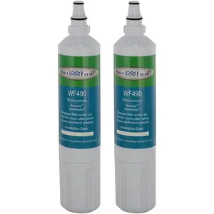 Aqua Fresh Sub-Zero 4204490 Refrigerater Water Filter Replacement Compatible with Sub Zero 4204490,4290510, Insinkerator F-1000, F-2000 Water Filter (2 Pack)