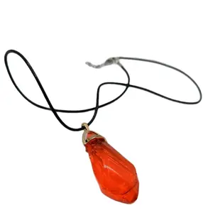 Custom Color Resin Crystal Necklace Cosplay Necklace Resin Gem for Cosplaying Costume Jewelry Fantasy Gems Design Your Own Crystal