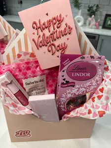 Valentine’s Day Envelope Gift Box – Chocolate & Pretzels 🍫
