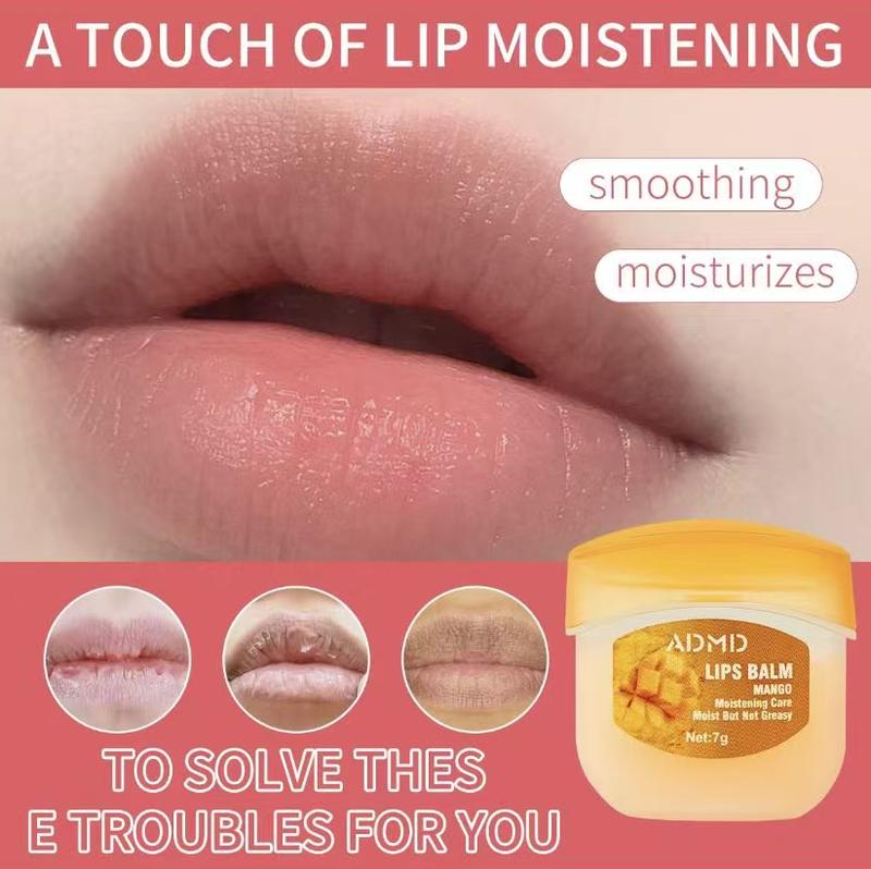 ADMD Fruit Flavored Lip Glosses &Night Balms Colorless Lipsticks MoisturizingNourishing Lip Masks Small Convenient PartySeasonal Gifts