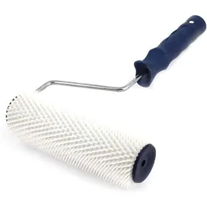 23cm / 9inch Ventilation Latex Floor Self-Leveling Ironing Plate with Spiked Roller