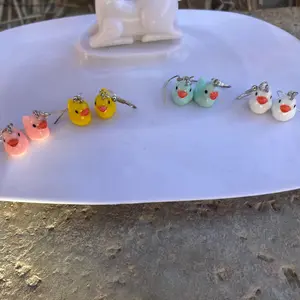 Duck Earrings