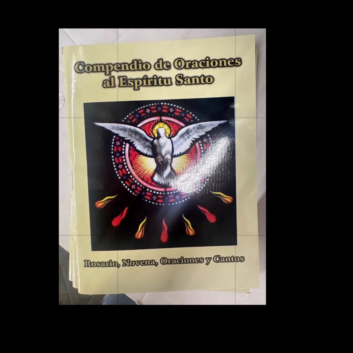 Holy Spirit Prayers Booklet Spanish