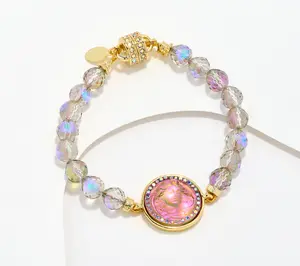 Kirks Folly Mystic Dream Angel Magnetic Beaded Bracelet