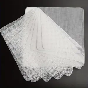 10 Pack Silicone Dehydrator Sheets 14 x 14 Inch Premium Non-Stick Mesh Mat for Fruit Food Dehydrator Reusable Dehydrated Tray Liners for Fruits Meat Vegetables ,Kitchen Accessories, Home Kitchen Tool