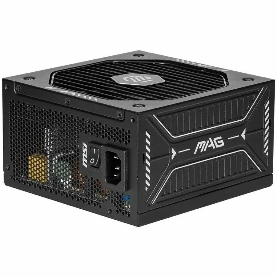 MSI MAG A650GLS PCIE5, Fully Modular Compact Gaming 650W Power Supply, 80+ Gold, ATX 3.1 & PCIe 5.1 Ready, Native Dual-Color 12V-2x6 Cable, Low-Noise