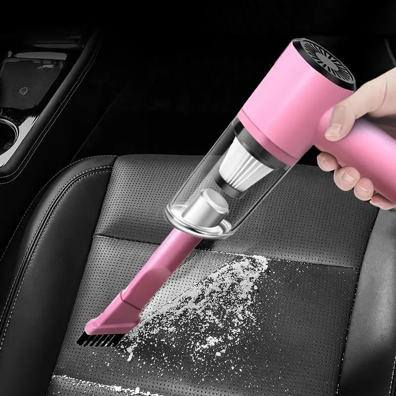 Car Vacuum Cleaner, 12V Car Plug Vacuum Cleaner, Multifunctional Handheld Car Vacuum Cleaner