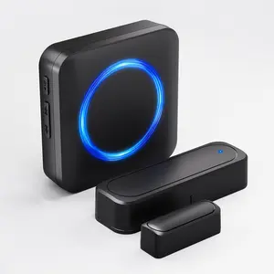 Door Chime, Satisure Wireless Door Sensor Chime When Door Opens, Door Alarms for Kids Safety for Door Window Security/Store/Business/Home/Hearing Impaired