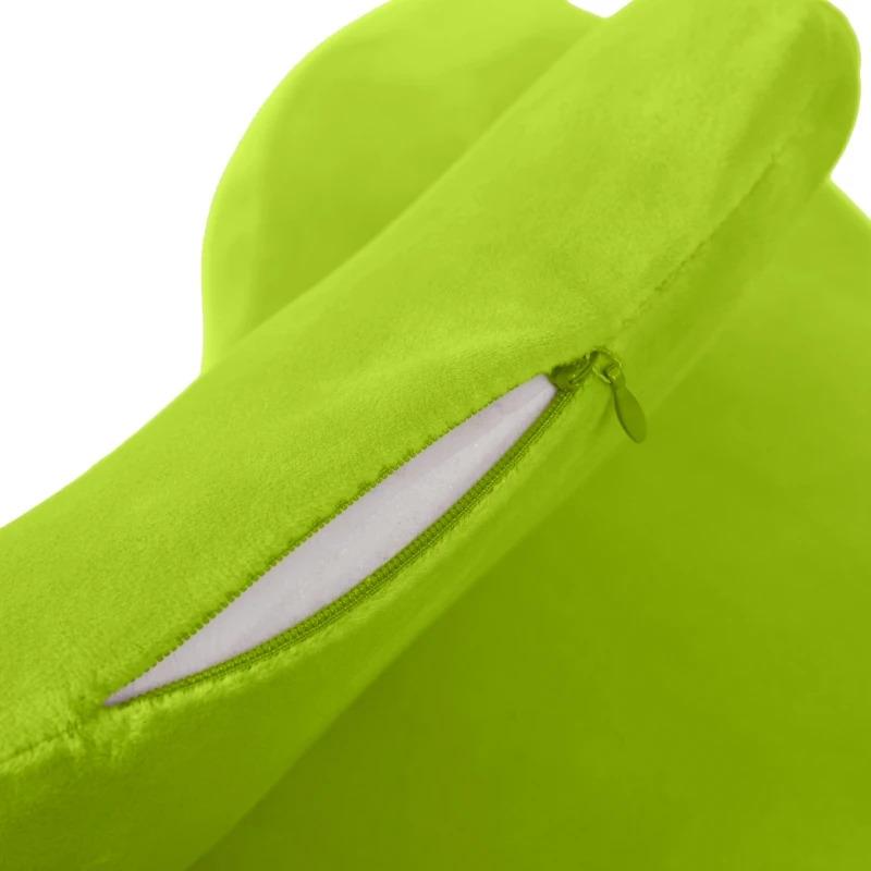 Overseas Stock Ergonomic Spinal Posture Support & Multi-Functional Bed Pillow Green