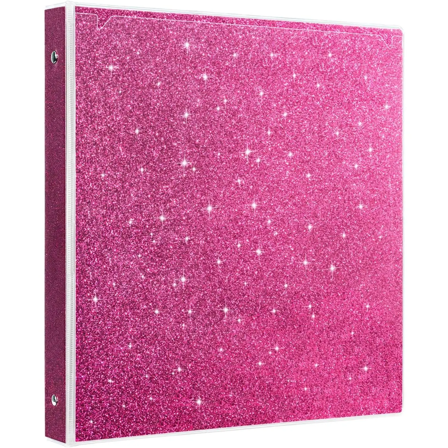 3 Ring Binder 1 Inch  Binders Fashion View Binder with 2 Pockets for Office Supplies, , Deep