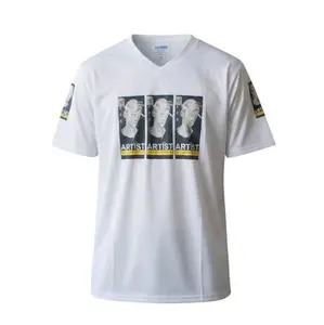 An Artist Print (Yonas) On Menswear T-shirt " Collection "  Men's V-Neck  Comfortable & Styl`ish for a collection.