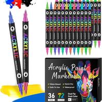 36Pcs Set with 72 Colors