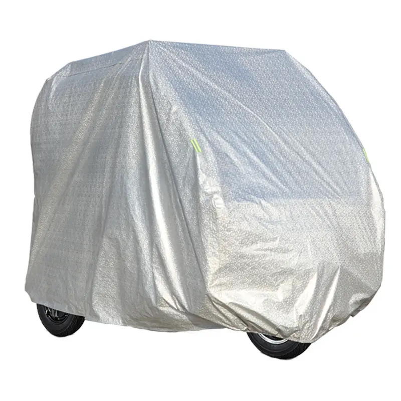 Fully enclosed electric tricycle cover, four-wheel motorcycle cover, scooter cover, rainproof, sunproof, and frostproof sunshade cover