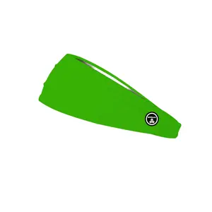 RAVEbandz The Pro - Wide Stretch Headband (Lime Green)