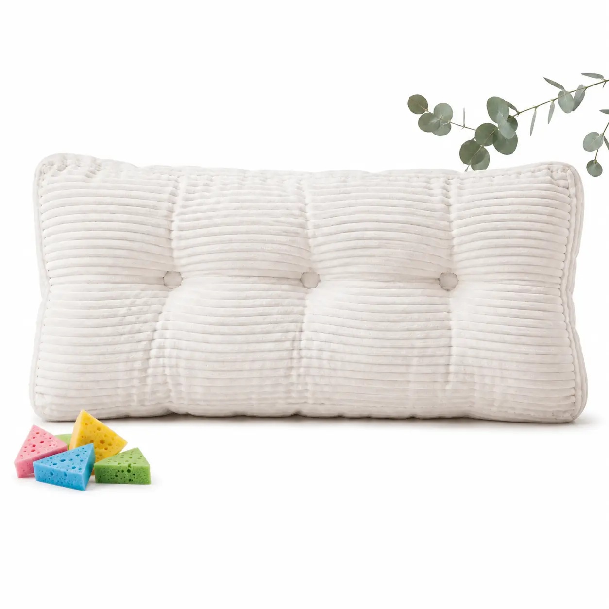HARBORA Long Sofa Backrest Pillow — same fabric and color, high-rebound lumbar cushion; designed to pair with our modular sofas. Couch Cushion Cushions For Sofa