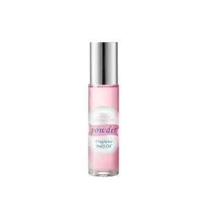 Gazipoo Roll-On Perfume, Tea & Thyme Top Notes, Lily & Rose Middle, Cedar & Amber Base, 10ML, Elegant Fragrance for Office & Commute