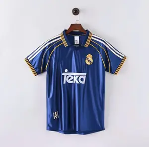 Real Madrid 1998/99 Retro Away Shirt – Classic Soccer Jersey for Collectors and Fans
