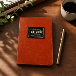 2026 Mens Daily Devotional, Bible Prayer Tracking Diary, Faux Leather Christian Gift Book, Devotionals for Men, Gifts for Father