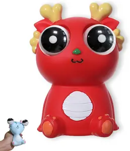 Pop-Out Eye Dragon Squeeze Toy - Stress Relief Sensory Squishy for Adults, Funny Anti-Stress