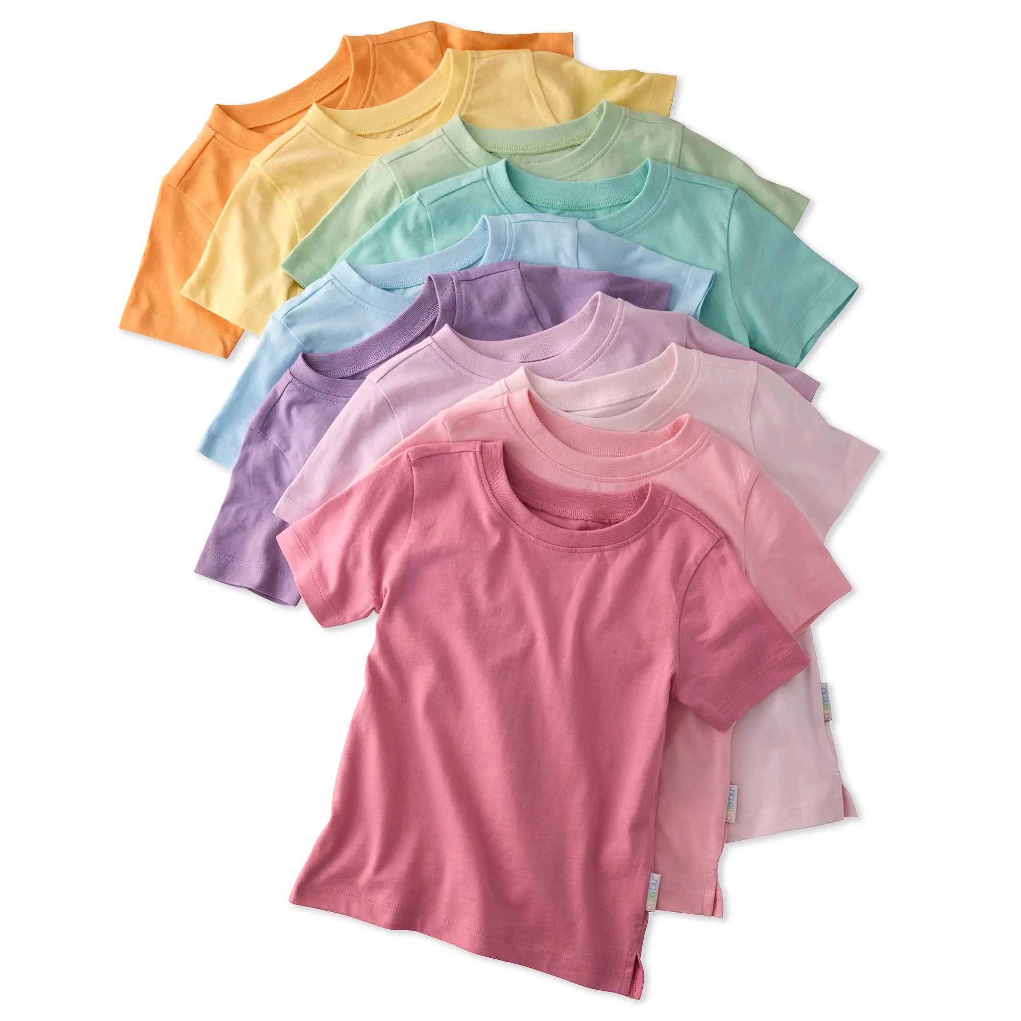 TAYLOR 10-Pack Toddler Short Sleeve T-Shirts