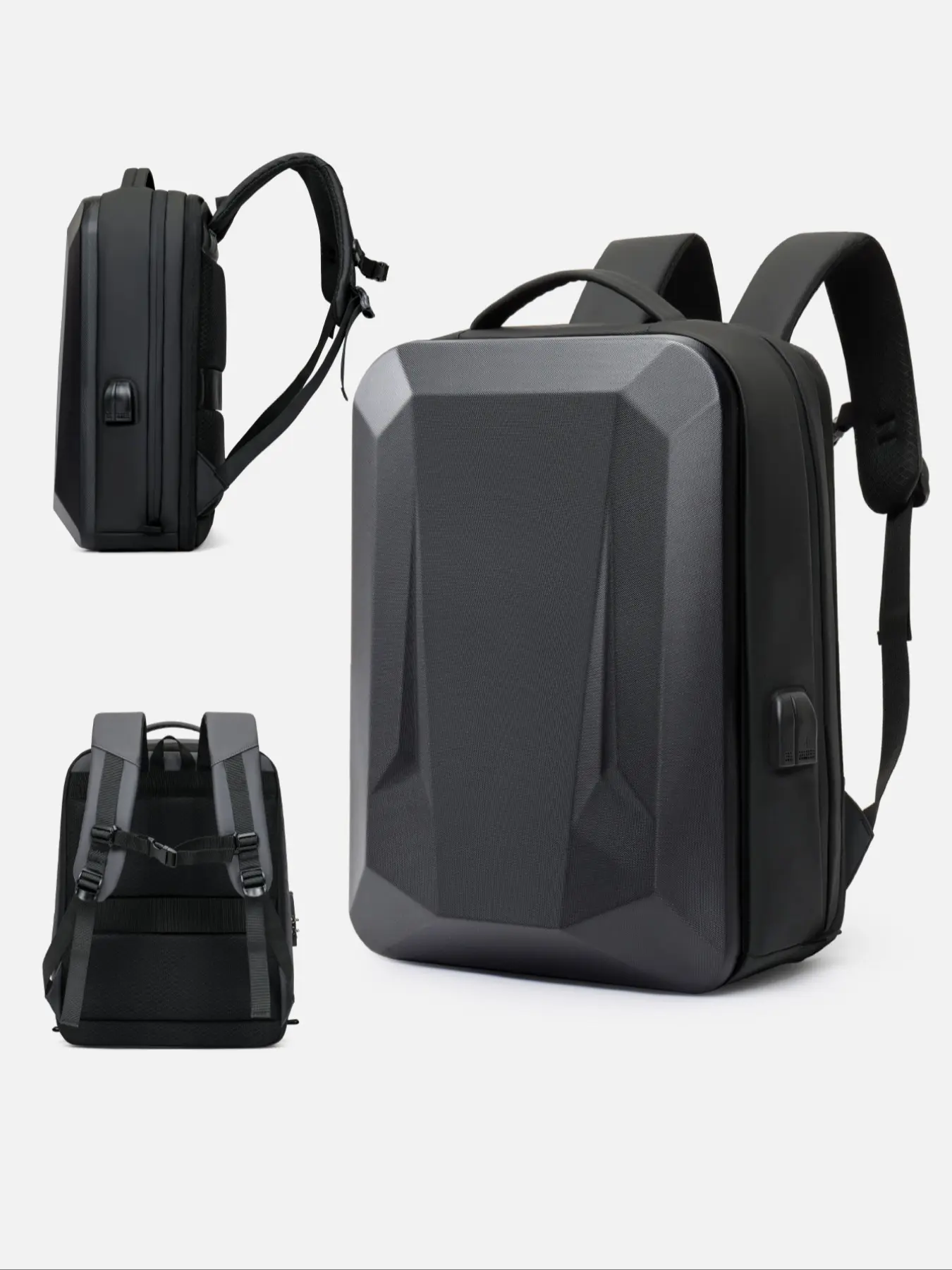 antitheft laptop backpack slim Anti Theft Bag College Bookbag Fits 14 Inch Thin A luggage strap allows the pack to slide over a suitcase handle for easy transport during travel janwalker | Bags | Janwalker