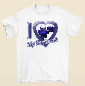 I love my boyfriend Banhammer Phighting graphic tee gamer meme unisex streetwear