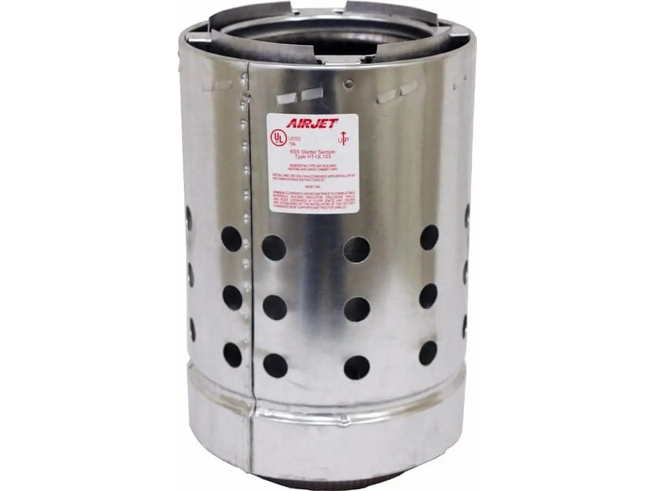 6 in. High-Temperature Safety Valve for Air Compressors, 2100 Degrees Heat Resistant Airjet Starter Section, 5 lbs