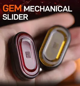Mr Gao Gem Mechanical Slider Fidget Toy - Precision Functionality with Unique Gem Design for Versatile Applications