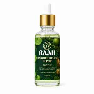 Barrier Reset SOOTHE Elixir - Lightweight, Gentle, Glycolic-Free Clean Plant-Based Care for Reactive, Irritated Skin, Calming Redness & Sensitivity, Supporting Skin Repair