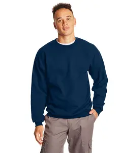 Hanes Adult Ultimate Cotton® 90/10 Fleece Crew Fabric Menswear Casual Clothing