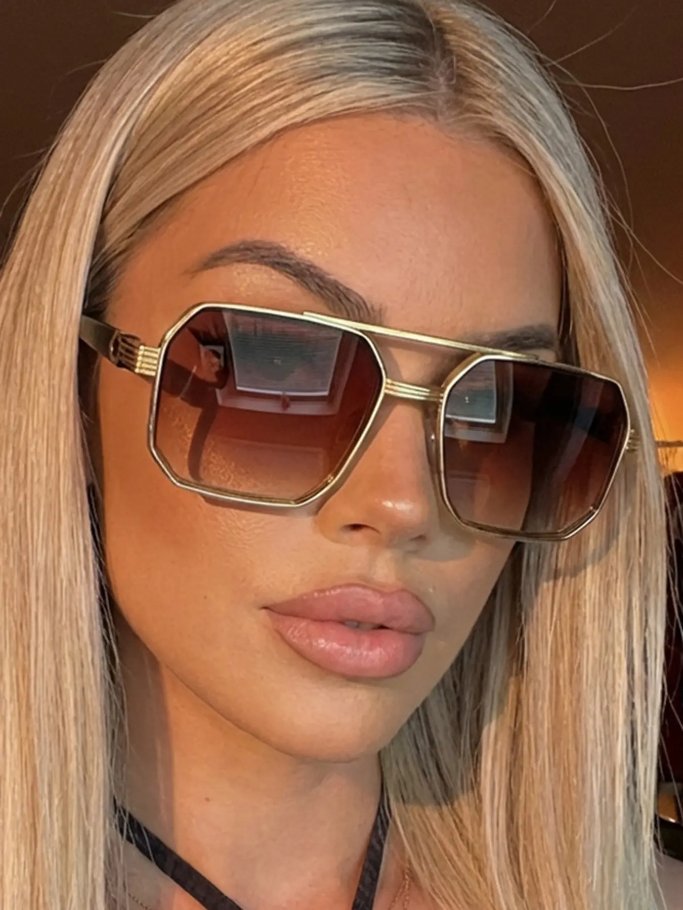 Unisex Pilot Sunglasses, Vintage Classic Design, Ideal for Beach Vacations, Fashion Accessory for Women, Summer Essential, Vintage Square Framed Aviators, Square Framed Sunglasses