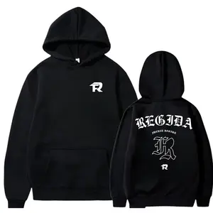 Fuerza Regida Tour Hoodie 2 Sided For Men And Women, Corridos Tumbados Streetwear Pullover, Latin Music Fan Merch Y2K Latin Music