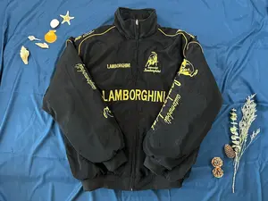 F1 Racing Jacket Lamborgini, NASCAR Racing Bomber Jacket F1 Racing Jacket, Oversized Jacket