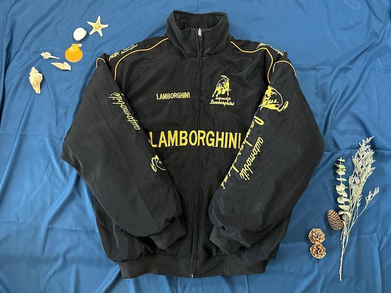 F1 Racing Jacket Lamborgini, NASCAR Racing Bomber Jacket F1 Racing Jacket, Oversized Jacket