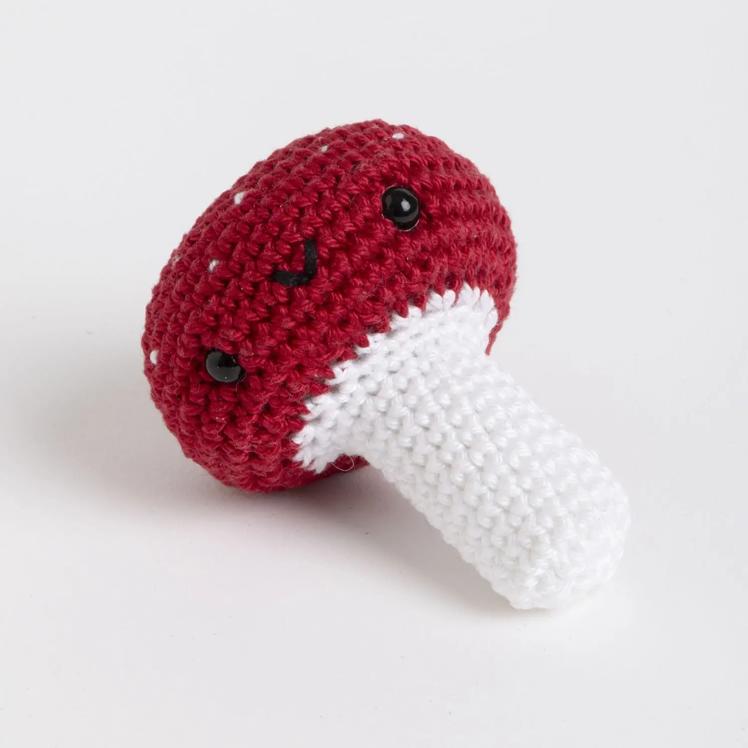Looops Crochet Kit – Fly Agaric Mushroom Amigurumi for Beginners with Video Tutorials