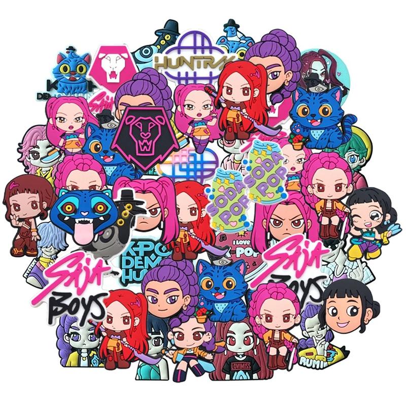 KPop Demon Hunters Shoe Charms Ghost Design Premium Quality Clog Accessories Unique Ghost-Themed Charms for Shoe Enthusiasts Great Gift Idea