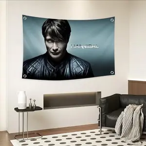 Drama TV Series Hannibal Flags Custom Camping Outdoor Garden room Bedroom Decor Party Backdrops Wall Art Family Gifts